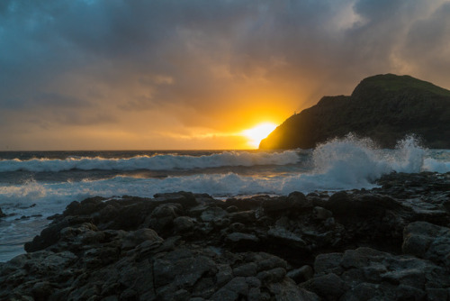 “Makapu’u Sunrise”Oahu, Hawaii. November 2017.