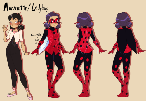 officialfanbug: Re-redesigned MarinetteAfter some fantastic critiques on my last attempt, here’s a r
