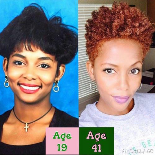 WOW!  @mrs_elliot2u #luvyourmane #blackisbeautiful #2frochicks #natural #naturalhair #ageless #black