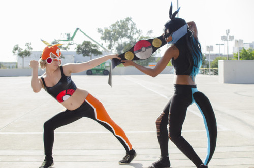 More from the Luchadore shoot with @iricorpse at Anime Expo