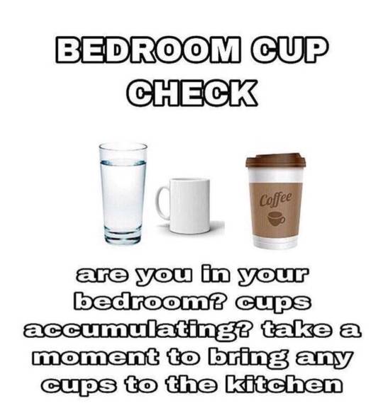 Cup check!