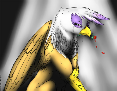 backlash91:  As rainbow Dash sauntered away from Gilda, the male stallion at the pegasus’ side, Gilda felt her chest tighten and her grip on the rose loose, the flower’s petals slipping and flowing to the floor at her feet…Rejection…There was