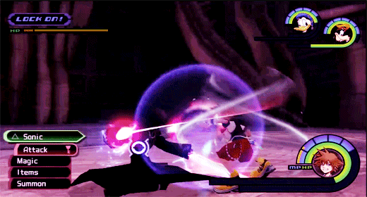 tampire:  Fighting the difficult Dragon Maleficent and Xemnas battles in the abandoned
