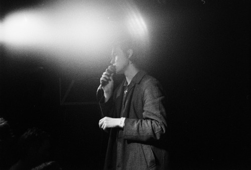 Elias, Iceage @ The Old Blue Last in Shoreditch, London, 2013.