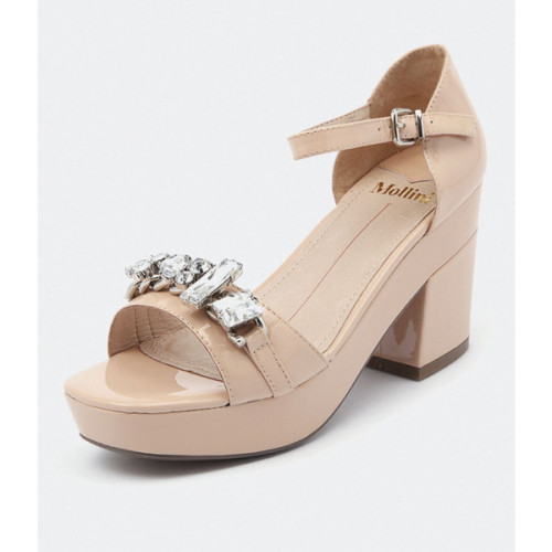 Mollini Tandosi Neutrals ❤ liked on Polyvore (see more platform shoes)