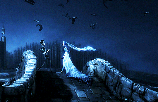everdeen:  I’ve spent so long in the darkness,I’d almost forgotten how beautiful the moonlight is.   CORPSE BRIDE (2005) 
