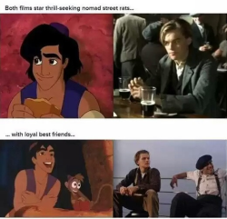 theamericankid:  Proof that Aladdin and Titanic