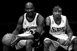 2 of the greatest basketball players ever.