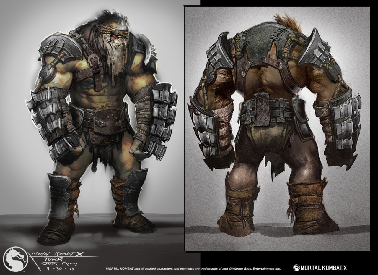 iliveonmycdrive:  Ferra and Torr concept art for Mortal Kombat X by Justin Murray