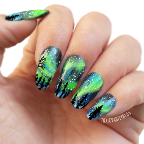 nailpornography - Glow in the Dark NOTW inspiration!