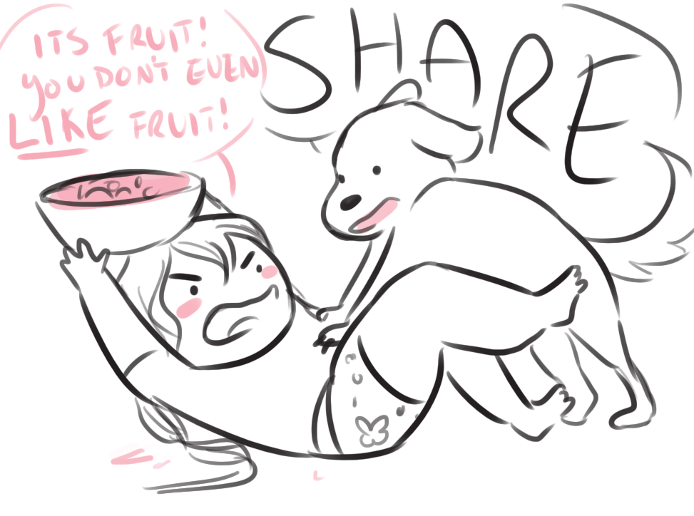 nikaalexandra:  leave me to eat my raspberries in PEACE ya fuckin hellhound 