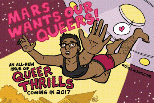 Sadly, I won’t have a new issue of QUEER THRILLS ready in time for @micexpo. But never fear, q