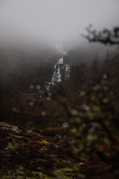 Rhiwargor waterfall, Wales