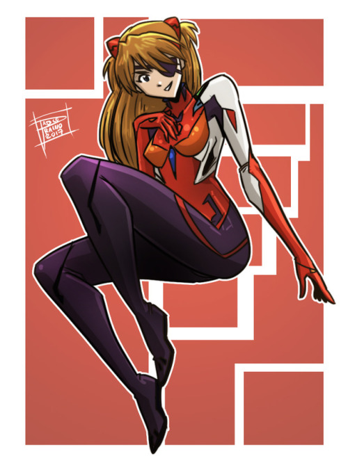 darksouldream:Asuka Advanced by OptimusPraino 