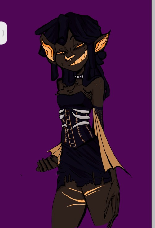 Fiadh !! My Hazbin Hotel Oc The Other One . Don't Call Her A Cannibal! The Goth Princess Singer , Fiadh