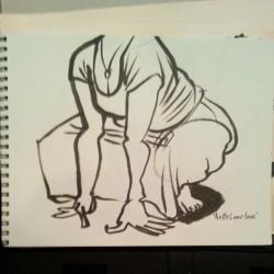 Dr. Sketchy’s is my favorite. Boston chapter.  #drsketchys