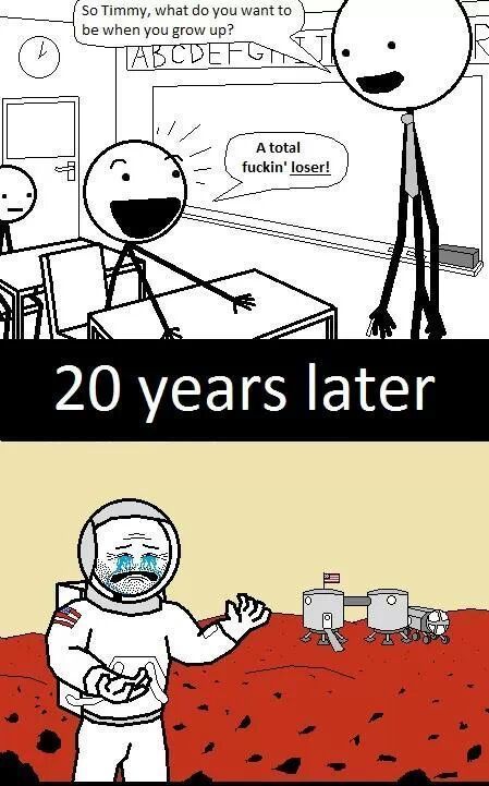 Poor Timmy.