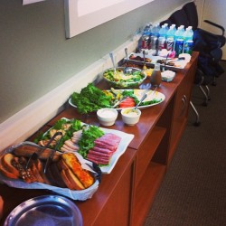 Lunch is served @PrecisionPlating #myjob