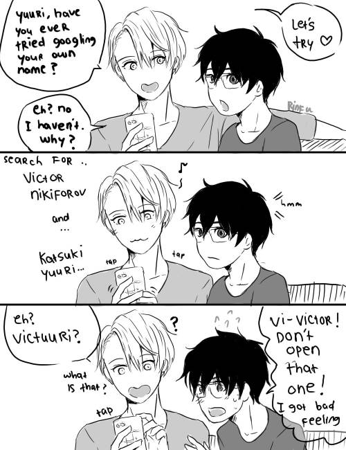 victuuriisreal - mochibom - when victor and yuuri discovered...