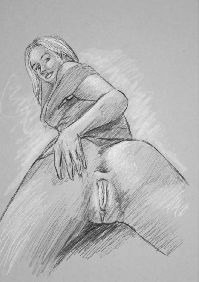 Nude Girl Porn Sketches
