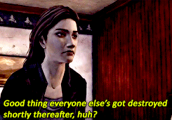 beyondthetwosouls:  (?) Lilly won’t forget that. 
