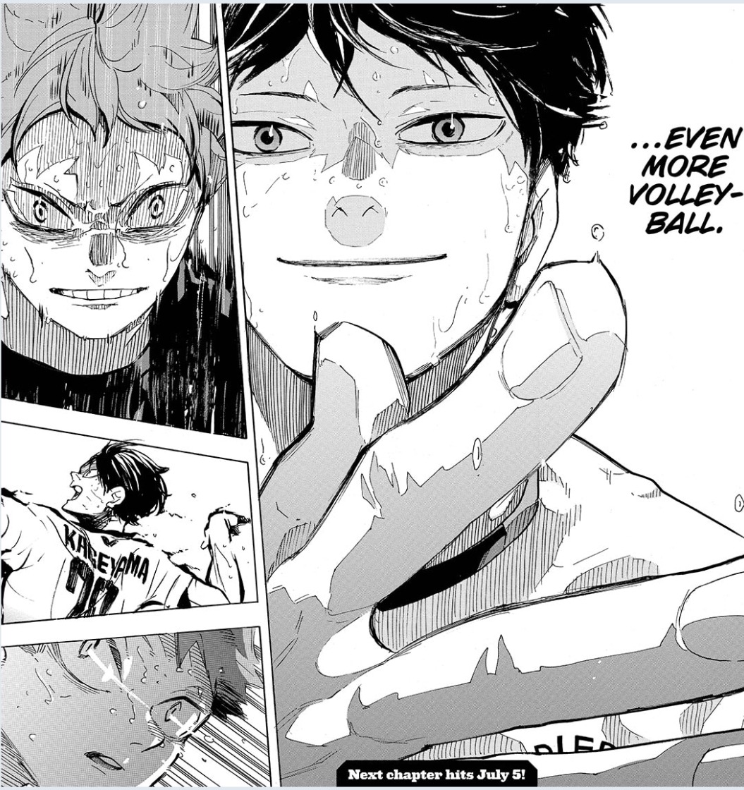 Thicc uke advocate — SPOILER WARNING!! HAIKYUU 400 INTENSE AS FUCK.