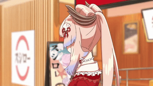 Kokomi And Gorou From The Genshin Impact X Sushiro Collab Animations Art By かりや (@KRY_aia On Twitter)