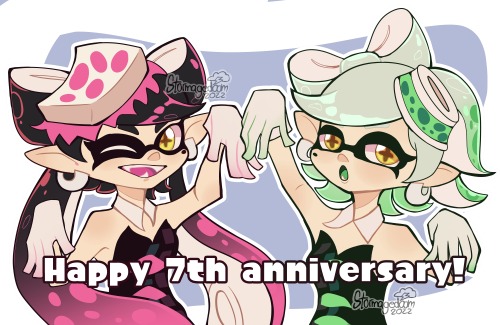 Happy 7th anniversary!!!Can you believe it’s been 7 years? i remember when i started to play and all