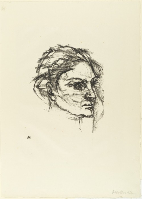 The Bound Columbus (Der gefesselte Columbus), Oskar Kokoschka, 1916 (executed 1913), MoMA: Drawings 