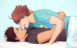 kittlekrattle:  /falls deeper into iwaoi hell