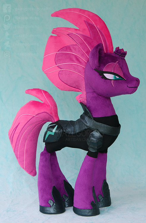 nazegoreng: Handmade Tempest Shadow Plushie I adore how this girl came out. What