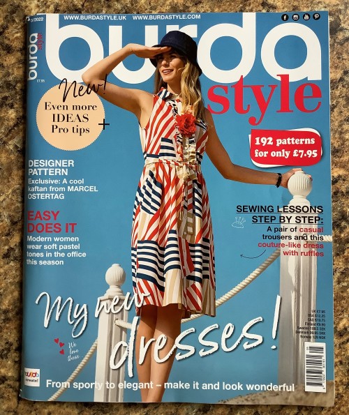 BurdaStyle, March May, I meant May, 2022 (it is freezing where I live)This issue is ready for summer