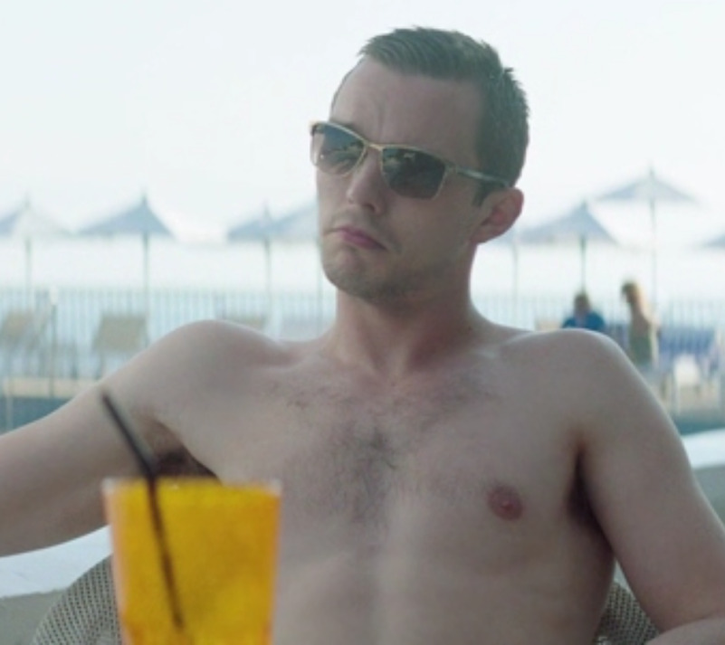mynewplaidpants:  Nicholas Hoult rocking a speedo in Kill Your Friends – LOTS MORE