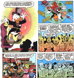 glitteringgoldie:  When people do something rude and don’t expect the same treatment in return…  Lesson number one: don&rsquo;t @#$%&amp;! with Scrooge McDuck!