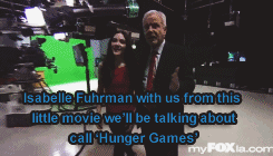knifethrower:  Isabelle Fuhrman on Good Day LA (x) 