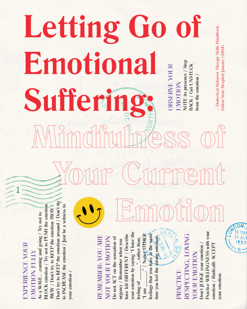 softgrlfriend: Letting Go of Emotional Suffering 