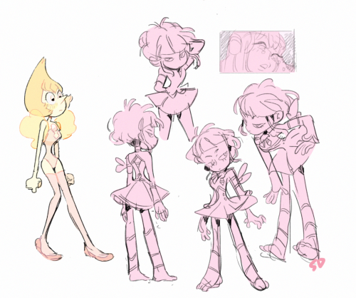sofiasketch:  misc. twitter posts! (and a YD Pearl) 