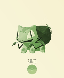 dotcore:  Pokémon Starters.by Mario Aguirre.Check out the artist’s Tumblr.