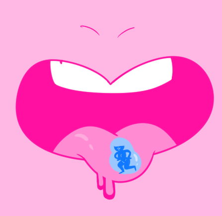 I have no doubt that Ruby would eat Laffy Saphy to tease her. Er, wait.