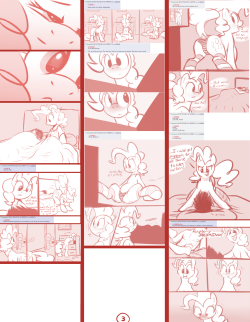 braeburned:  Part 3 of the Pinkie sleepover quest! Pinkie’s getting a little in over her head now! Next parts are nsfw and very wet.  (Part 1) (Part 2)  X3 Cuteness~!