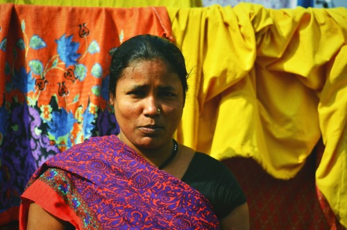 Usha Di, Our Help And The Colors She Exquisitely Handles.