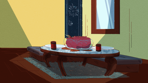 So here are some backgrounds I created for a freelance project I really enjoyed working on.