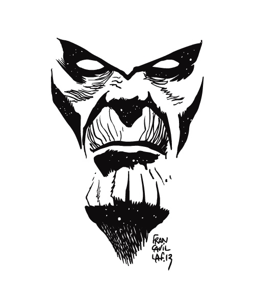 Thanos by Francesco Francavilla
