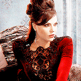 sulietsexual:  colour coded ladiesouat | regina mills + red 
