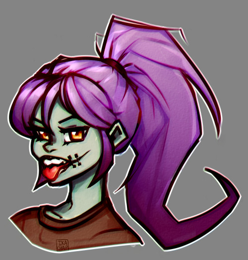 With October approaching, it’s time to get the spook on with cute zombie girls!