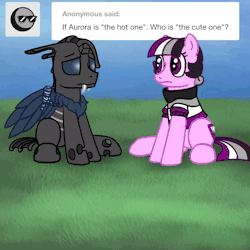 ask-acepony:What can I say? The Galacon mascot