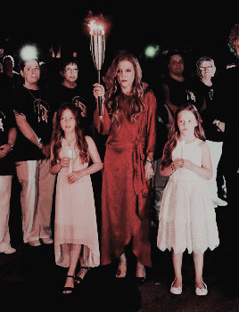 prettydisciple: Lisa Marie Presley at the Elvis Presley Candlelight Vigil 2017.