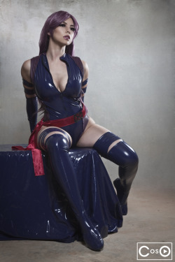 Demonsee:  Margie Cox As Psylocke By ~Moshunman    