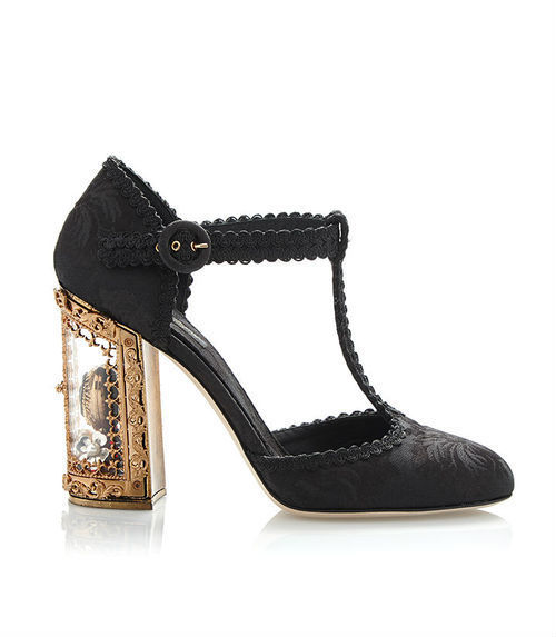 Shoes Fashion Blog Dolce & Gabbana Window Pump via Tumblr