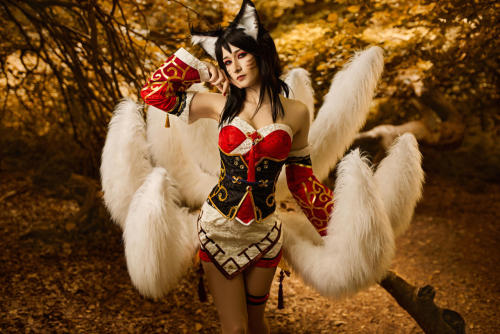 Timber Cosplay as Ahri (League of Legends)Photo.: azproduction